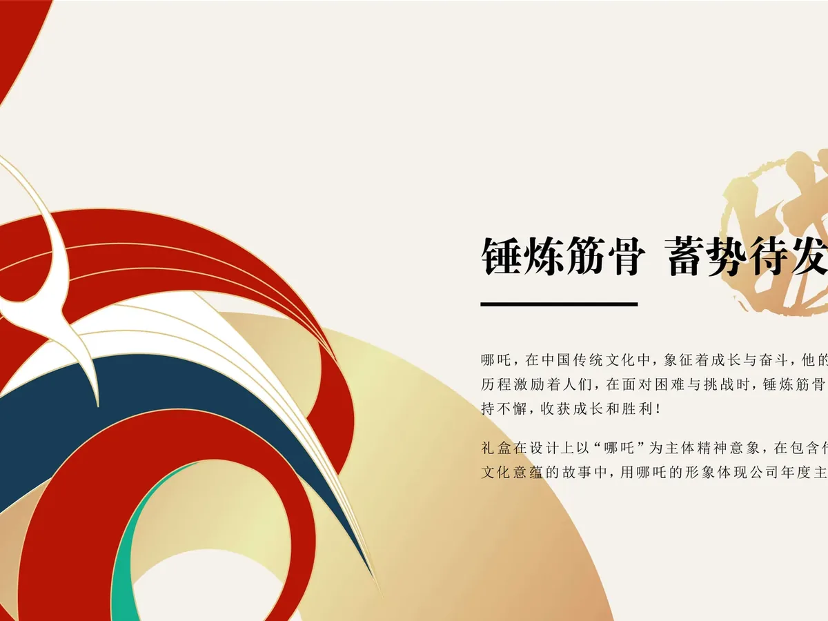 保融科技新年福利礼盒设计