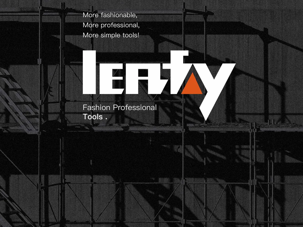 LEAFY机电五金品牌LOGO与VI设计