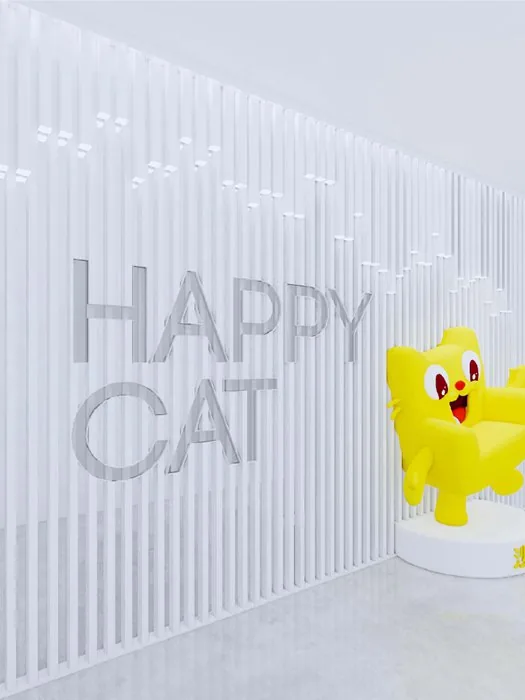 开心猫沙发猫办公空间设计