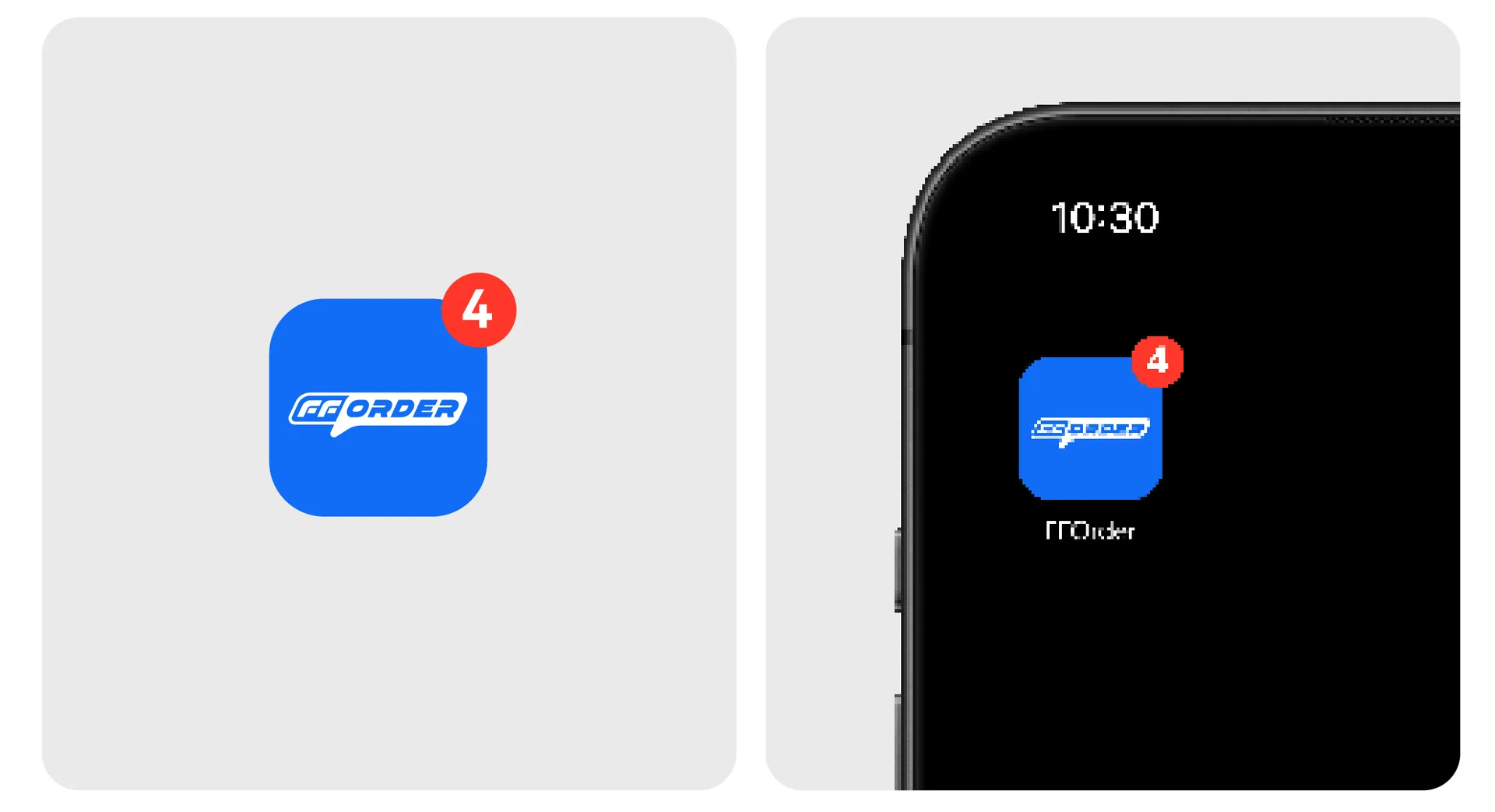 fforder App 图标,设计效果图