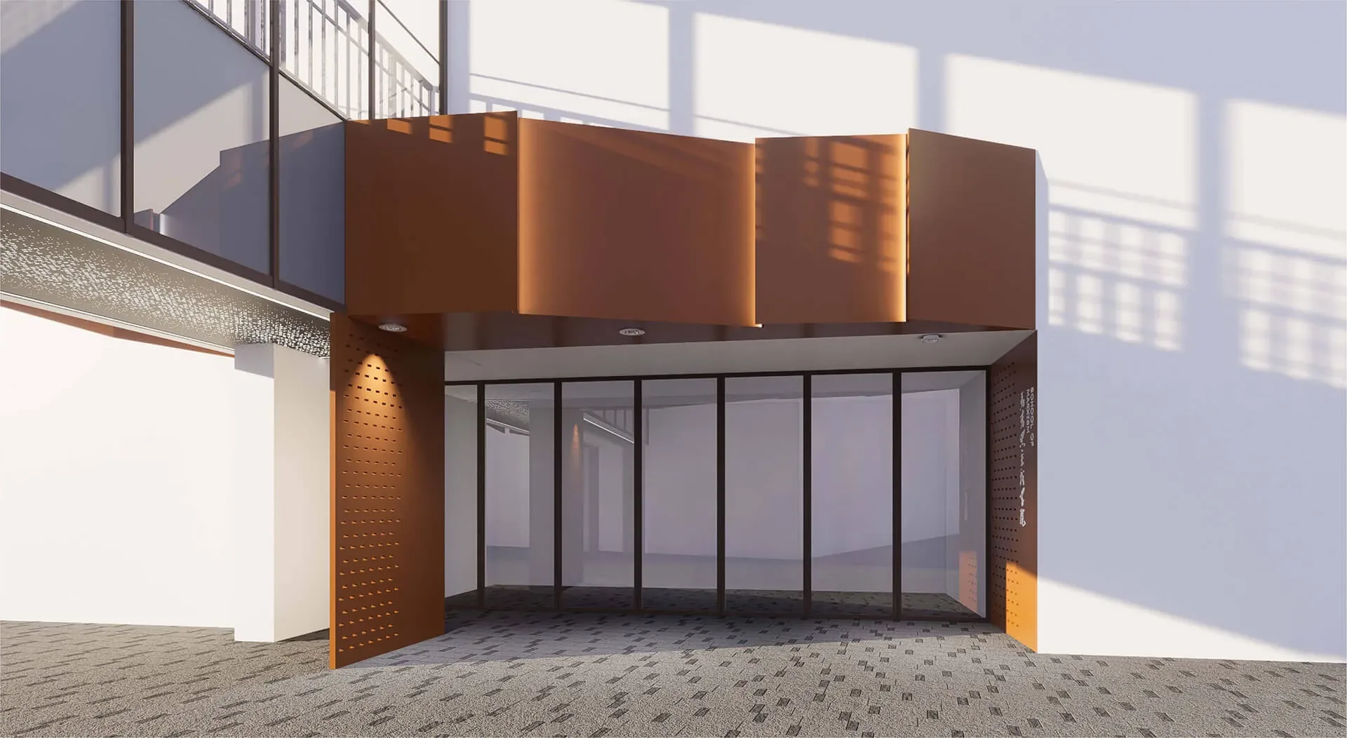 马院空间延展与细节，设计效果图