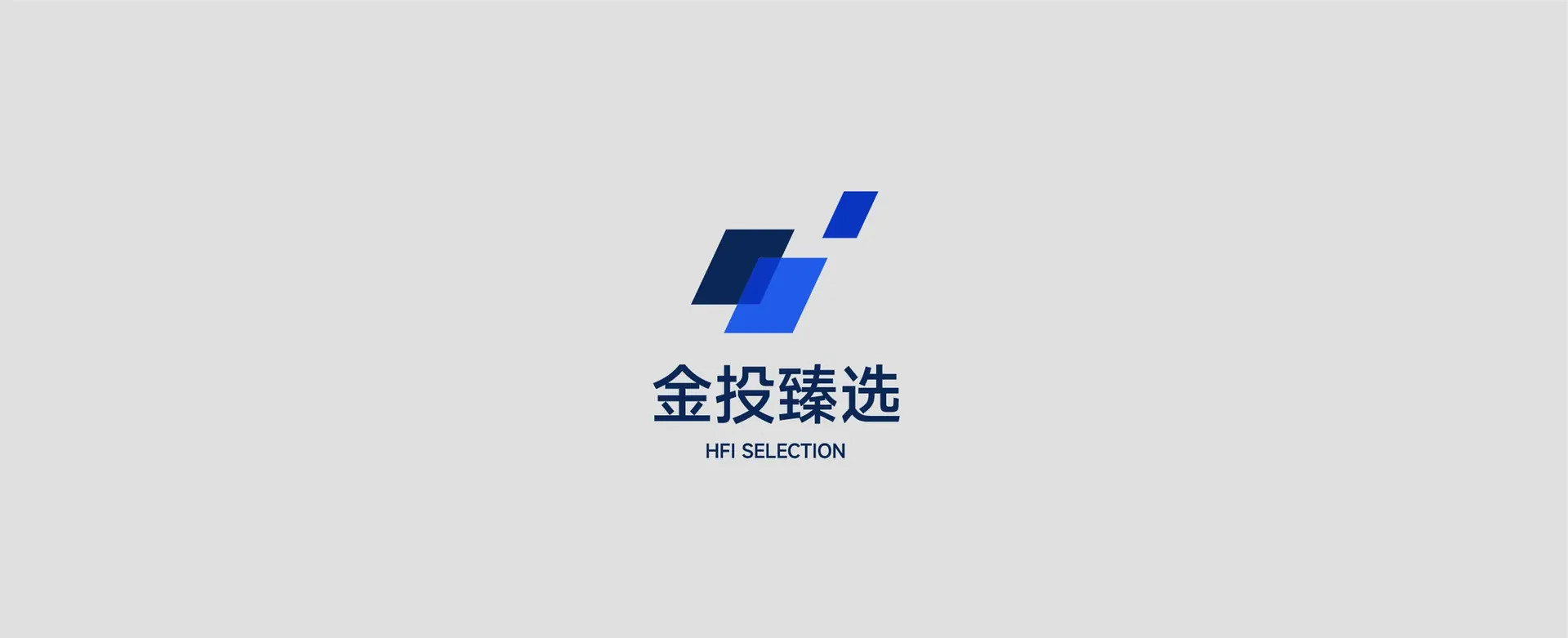 金投臻选辅助图形与色彩块，设计效果图