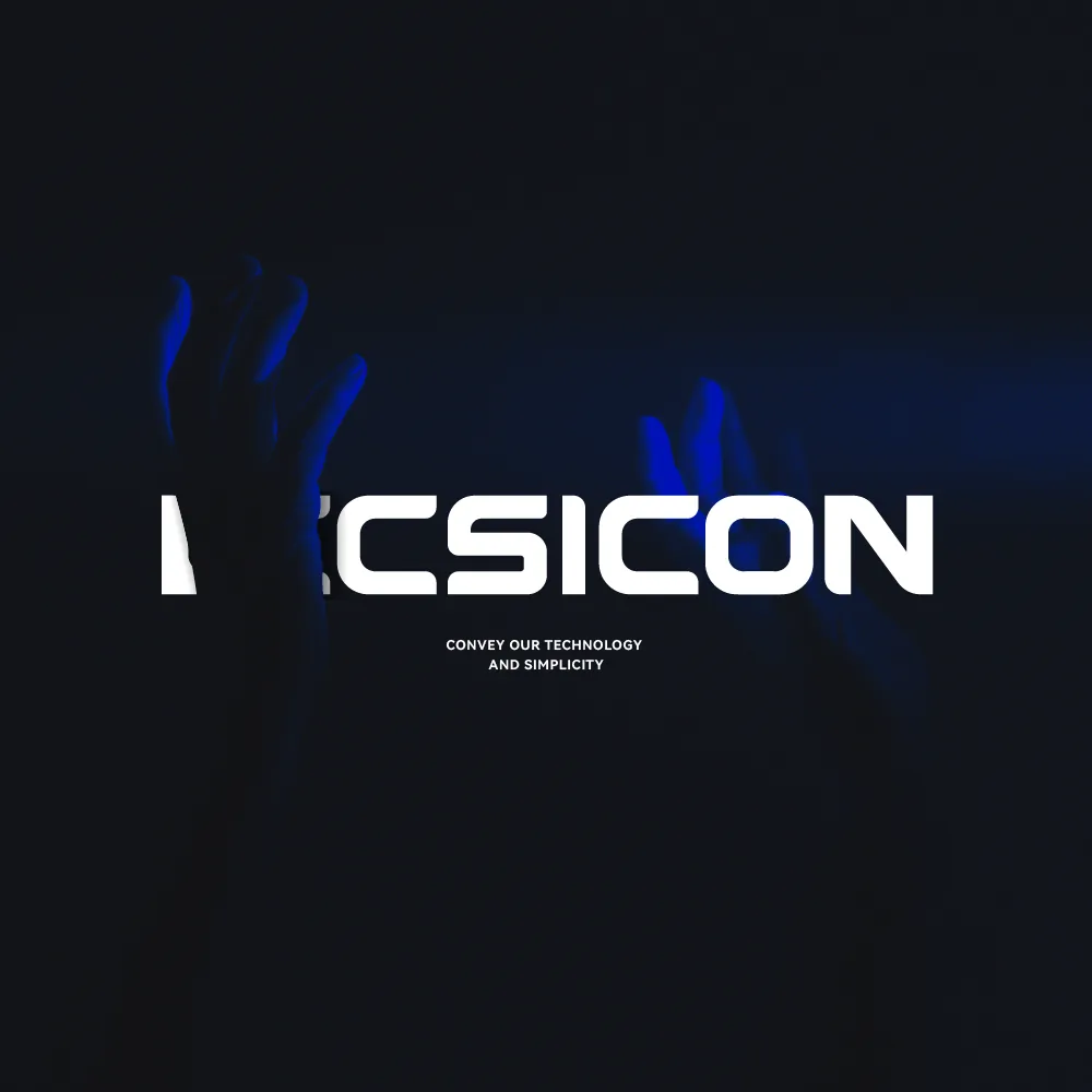 Lecsicon 开关面板品牌标志与识别画面，设计效果图