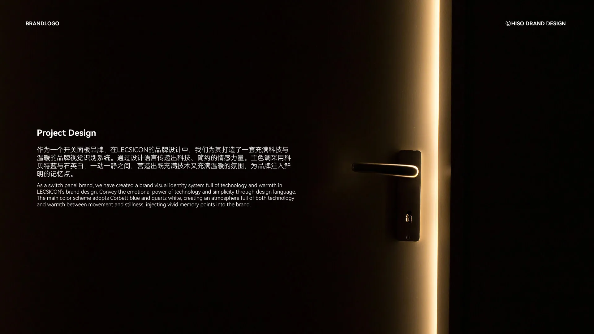 Lecsicon 品牌设计主画面，设计效果图