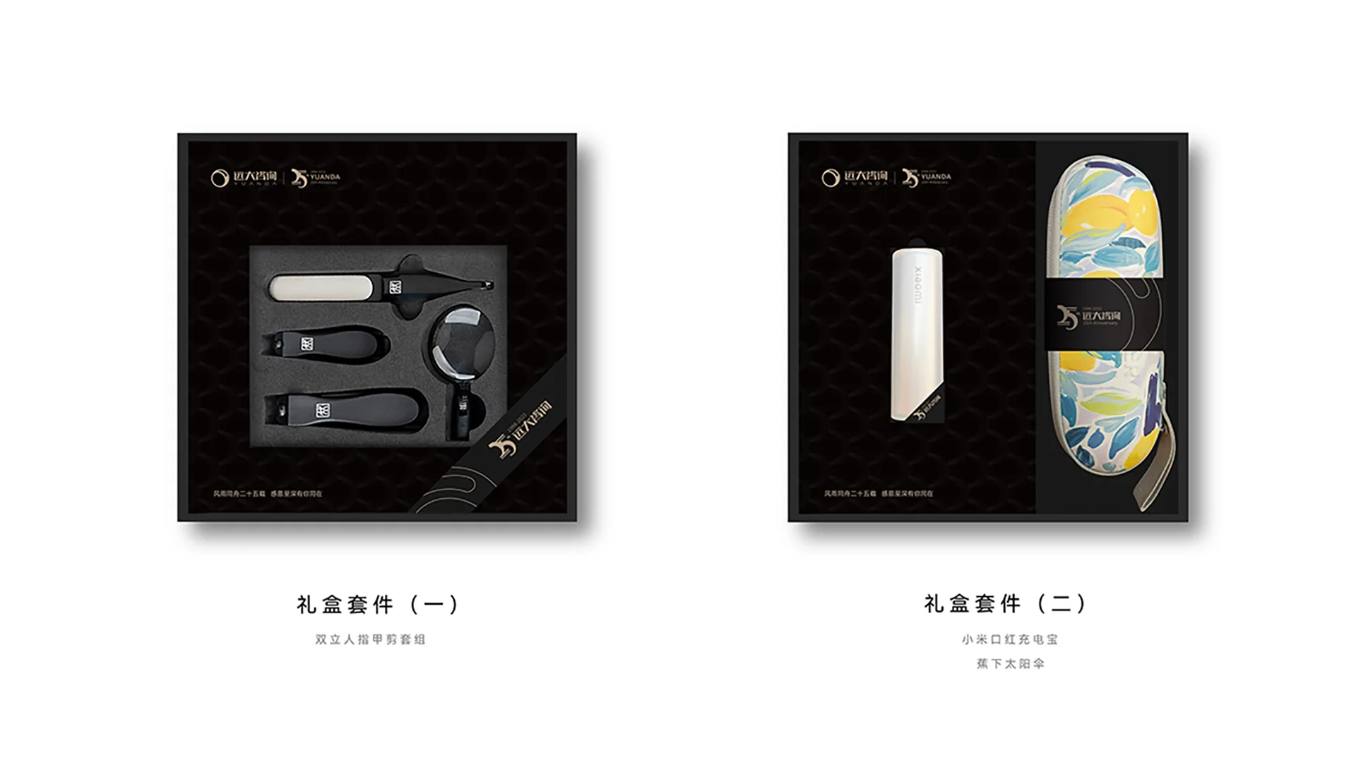浙江远大25周年礼盒设计效果图